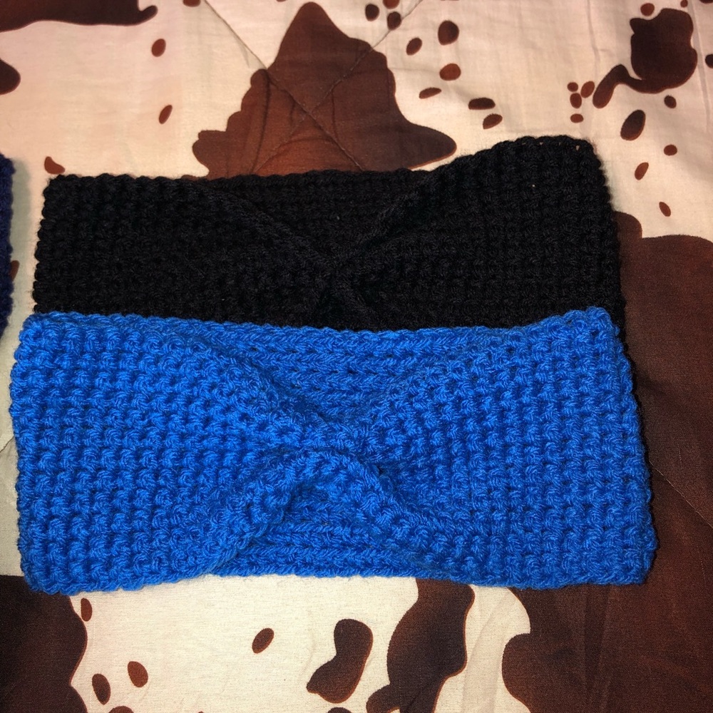 Set of 2 New Crocheted Headband